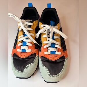 Merrell Alpine Sneaker Womens 8 Colorblock Suede Retro Trail Gorpcore